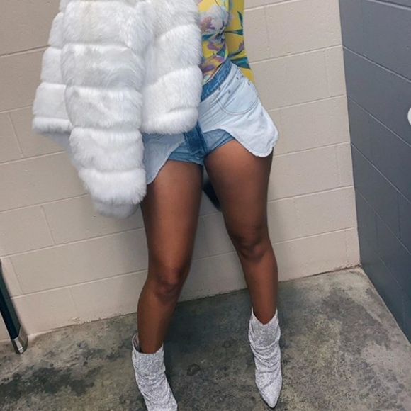 ♥️FASHION NOVA SPARKLE RHINESTONE MID CALF BOOTS - Picture 9 of 9